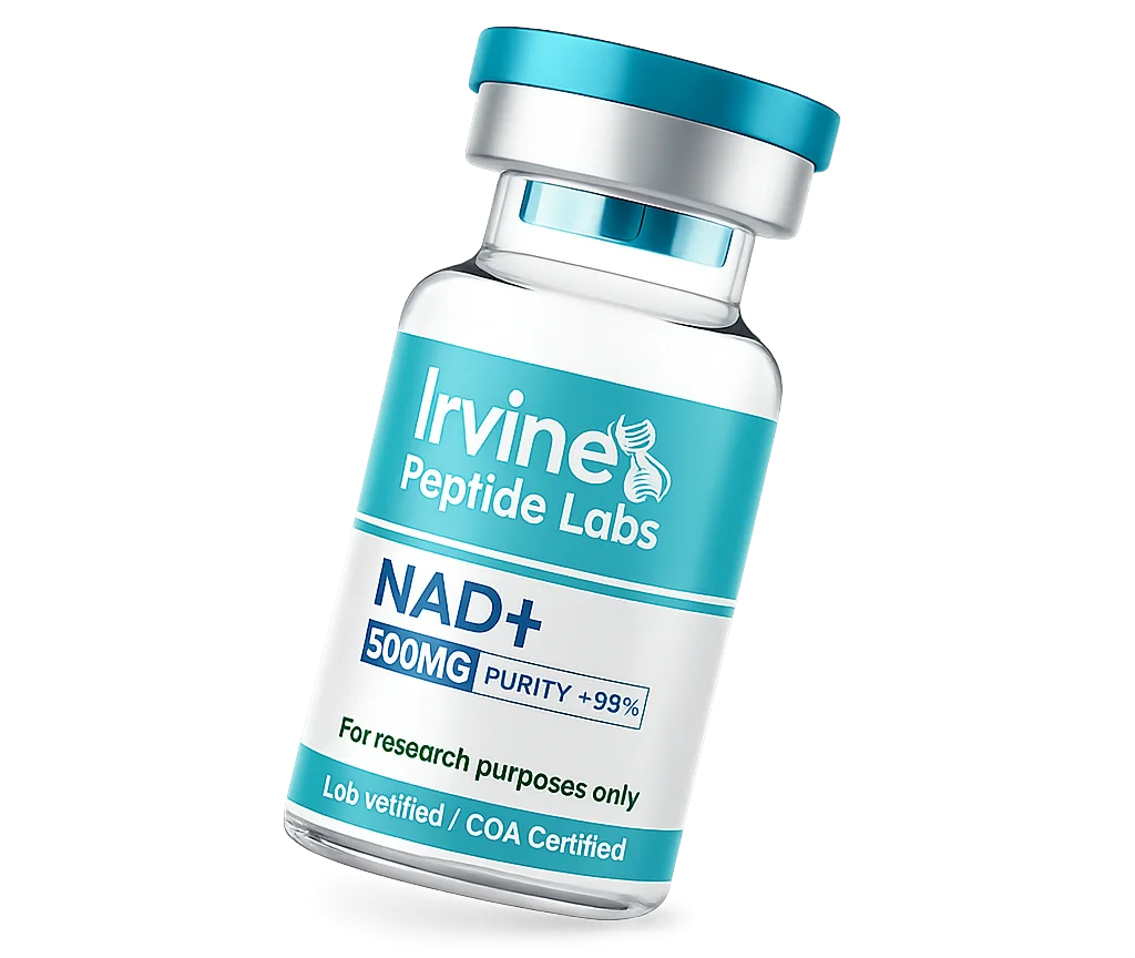 Irvine Peptide Lab research peptide vial